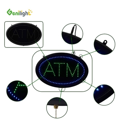 Energiebesparende LED-ATM-brief Signaal met Border Light Power Certificate CE RoHS LVD etc Levensduur uur -