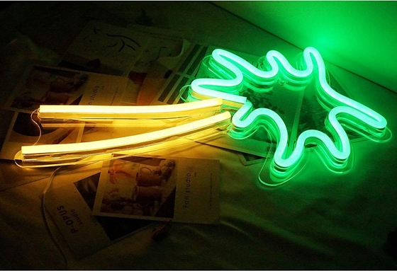 Grote neonplaat van kokosboom Led Flex Neon licht USB aangedreven nachtlicht voor kinderkamer Spanning 5V