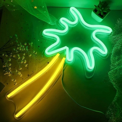 Grote neonplaat van kokosboom Led Flex Neon licht USB aangedreven nachtlicht voor kinderkamer Spanning 5V