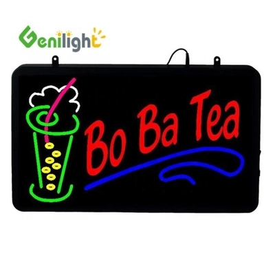 Neon BAR-bord voor bars en pubs rechthoekige vorm 0 Energieverbruik Bierkop Logo