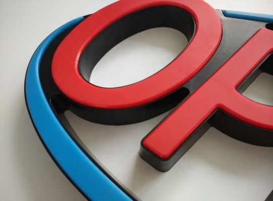 76*36 Open LED-neonbord voor advertenties voor ramen 7636D-001