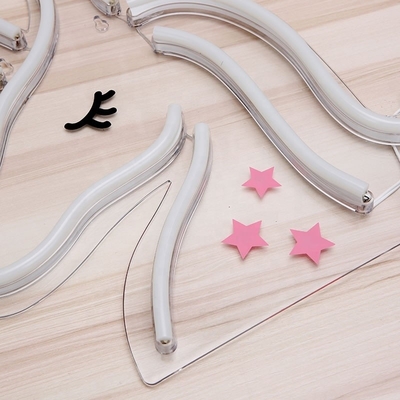 Stroomverbruik 1 Eenhoorn Neon Lights LED Sign Perfect voor dierenliefhebbers en gamers