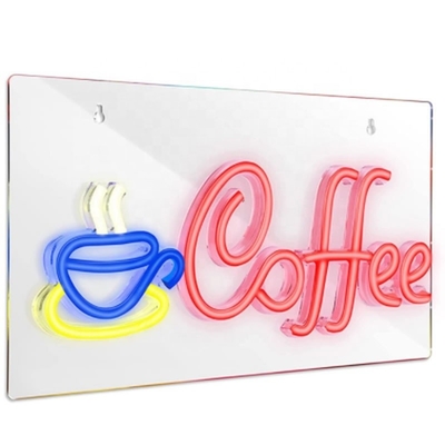 Acryl glas nachtlamp Muur decor kunst NeonOpen 50000 uur Levensduur 5V Spanning