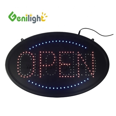 Hoge helderheid Custom 58*36cm LED Open/gesloten teken met superhelder materiaal