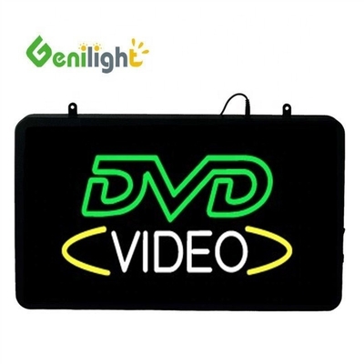 Genilight 22*13 inch CE RoHS DVD VIDEOOLED Reclame lichtdozen Neon teken
