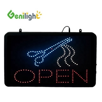 Barberscissors snijden LED-bord Populair geanimeerde neonketen voor uw zakelijke behoeften