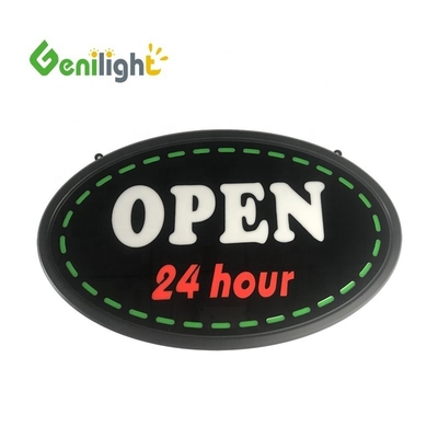 Oogvangend aanraakscherm Custom Epoxy Resin LED Neon Open Teken voor winkels