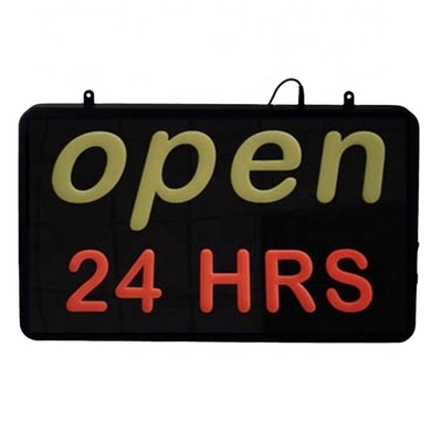 Oogvangend aanraakscherm Custom Epoxy Resin LED Neon Open Teken voor winkels