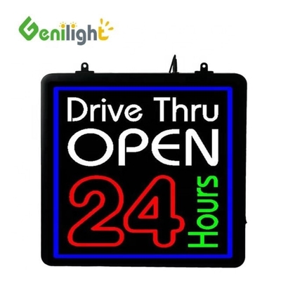 Oogvangend aanraakscherm Custom Epoxy Resin LED Neon Open Teken voor winkels
