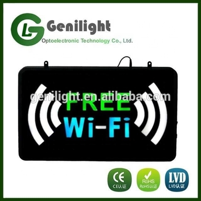 ABS Open-Mold Custom Indoor Animation Led Open Sign voor Salon/Waxing/Spa/Nails Store