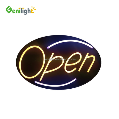 Lange levensduur Hoge helderheid LED open teken met PCB Board 12V Input Voltage