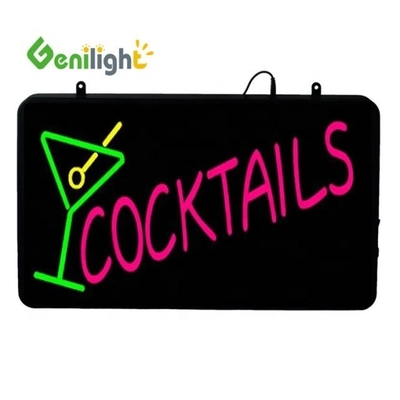 High Pixel Density LIQUOR LED Neon Sign voor winkel DC12V Outframe ABS Open-Mold