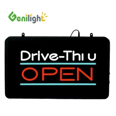 Genilight Indoor 56*33cm Hoog helder en laagspannings LED open bord met RGB-functie