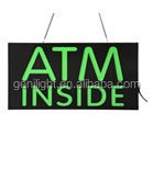 PCB-bord Acrylmateriaal en ovale vorm LED Reclamebank ATM Open teken