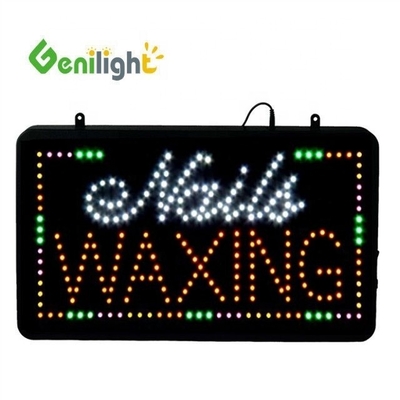 Helderheid Genilight Indoor 56*33cm Superhelderheid Custom LED Open Display LED Sign