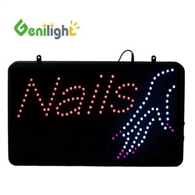 Helderheid Genilight Indoor 56*33cm Superhelderheid Custom LED Open Display LED Sign