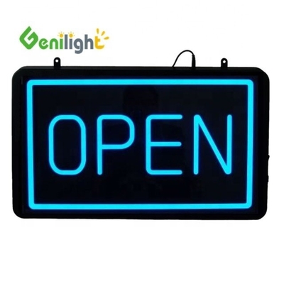 Touchscreen type acrylische LED neon open teken voor winkel