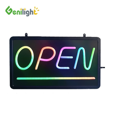 Touchscreen type acrylische LED neon open teken voor winkel