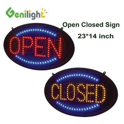 Winkel Decoratieve 12V LED Neon Open Teken met Acryl Plaat Contrastverhouding Zien Hoek H/V