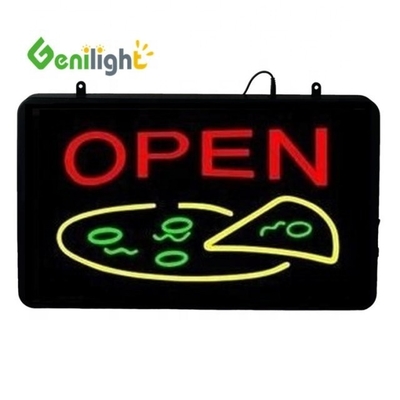 ABS Open-Mold Outframe Hoge helderheid Contrastverhouding Custom Pizza Planet LED Neon Sign