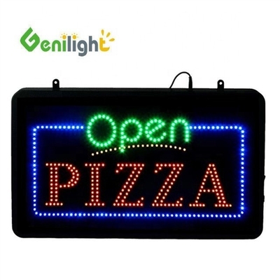 ABS Open-Mold Outframe Hoge helderheid Contrastverhouding Custom Pizza Planet LED Neon Sign