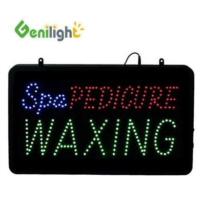 CE RoHS Indoor 56*33cm Genilight Geen leegstand Flash LED Open Sign Programmable LED Sign
