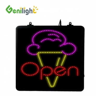 Genilight 22 * 13 inch Hoge helderheid Professionele ijsje Neon Sign Pixel Pitch