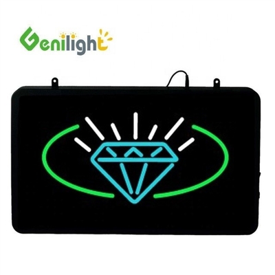 Genilight Indoor 56*33cm LED-borden voor de winkel Helderheid en juwelen in verschillende modi