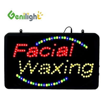 RGB Acrylic Front Board Genilight 22*13 inch LED Neon Sign voor Computer Repair CE RoHS