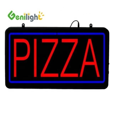 High Resolution Genilight 22*13 inch PIZZA Logo LED Neon Sign met CE RoHS van Original