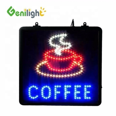 Blinkende controller Indoor 53*45 cm Animated Music Rock and Roll LED Sign Geen muziek Geen leven