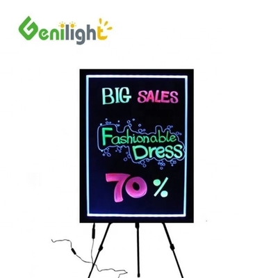 Blinkende controller Indoor 53*45 cm Animated Music Rock and Roll LED Sign Geen muziek Geen leven