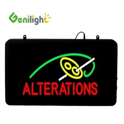 Genilight 56*33cm Elektronisch DC12V Donuts Animated LED Neon Sign voor dessertwinkel