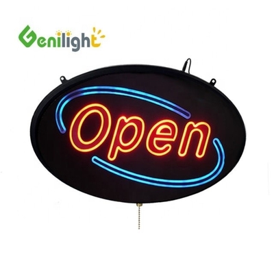 Genilight 22*13 inch Acryl LED Neon Uitgang Advertentiebord met 0 stroomverbruik