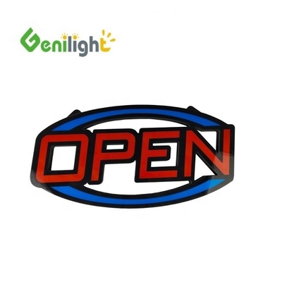 Krachtig LED neon open bord met CE ROHS-certificering en acryl frontbord