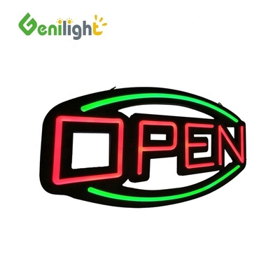 Krachtig LED neon open bord met CE ROHS-certificering en acryl frontbord