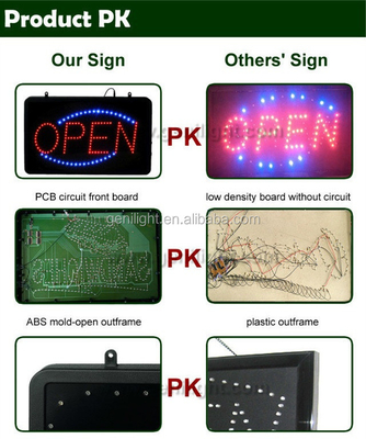 3 Soorten Veranderfuncties LED Pizza Verlicht Neon Schild Commercieel Elektrisch Billboard Maker