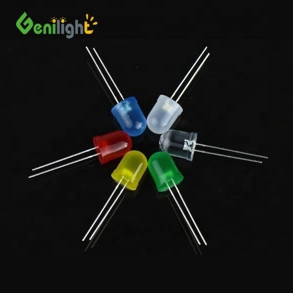 Max. omgekeerde stroom 50uA WIT F5 F8 F10 Ultra helder water helder LED-lamp 3V lichtdiode