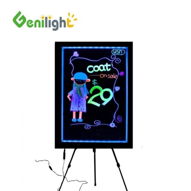 CE RoHS LVD gecertificeerd RGB LED schrijfbord met hoge helderheid voor een lange levensduur