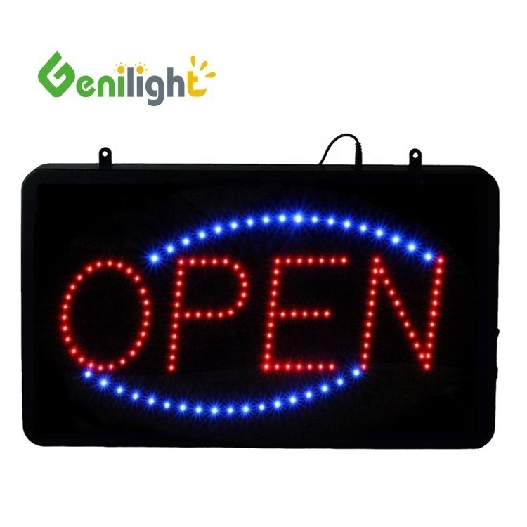 Buiten Neonlicht Custom LED Open Sign met ABS-materiaal en 3 soorten wisselfunctie