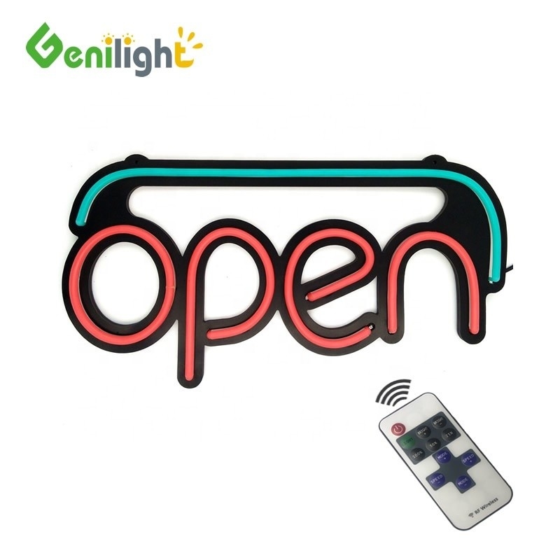 Genilight 48*25cm Indoor Gebruikt Neon Sign Light Muur Venster Decor 10 Soort Veranderfunctie