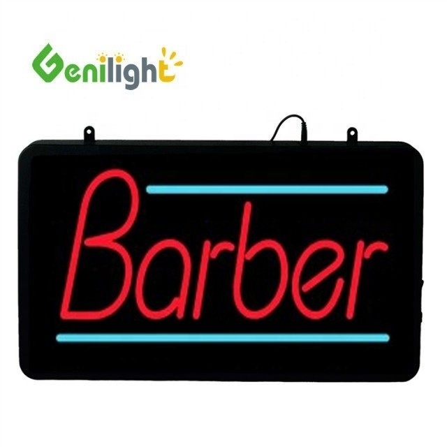 Genilight 56*33 cm LED neonbord voor kapperszaak Opvallend en effectief marketing