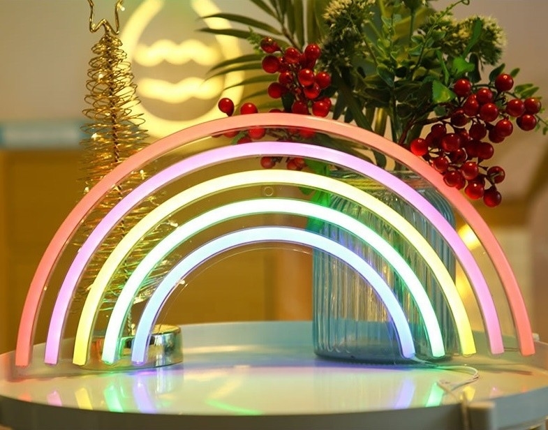 Party Room Set Neon Signs LED Acryl Signaal met RGB LED Lichten Op maat gemaakt en USB bediend