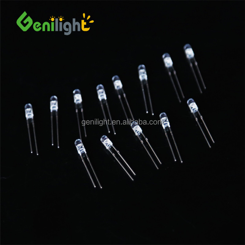 Spanningspiek omgekeerd Max 3 mm LED knipperende diodenkaars knipperend 2.2-3V 20 MA licht