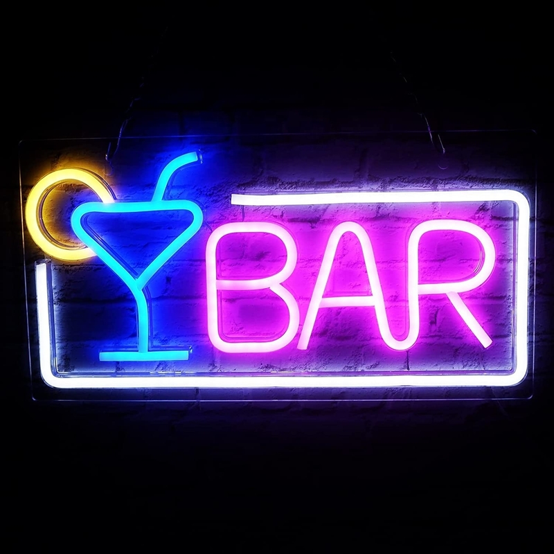 Dimmable LED Neon Light voor Home Bar Wand Decor USB aangedreven Neon Bar Borden