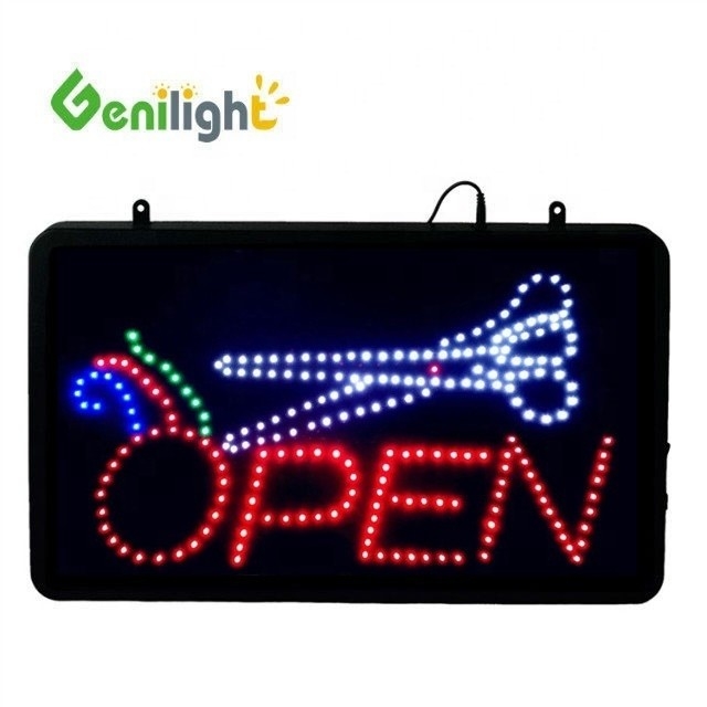 Energiebesparing Aanpassen Neon LED Open Gesloten Teken voor Winkel Cafe Bar Pub Genilight