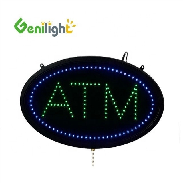 Energiebesparende LED-ATM-brief Signaal met Border Light Power Certificate CE RoHS LVD etc Levensduur uur -