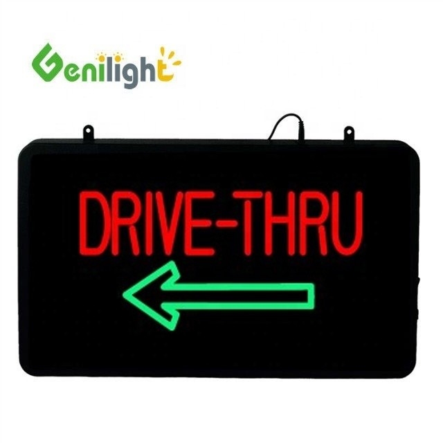 CE RoHS goedgekeurd Genilight 22 * 13 inch Indoor Acrylic LED Neon Open Teken voor Reclame