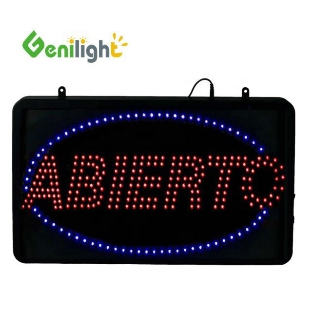 56*33 Panelgrootte LED neonlicht open teken met hoge helderheid van aanpasbaar