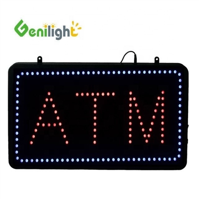 Genilight Indoor 56*33cm Neon LED ATM Open 12V Elektronische helderheid en efficiëntie